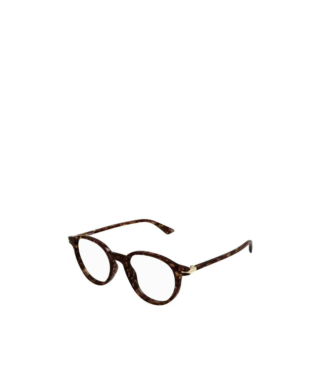 Montblanc Eyewear Oval Frame Glasses