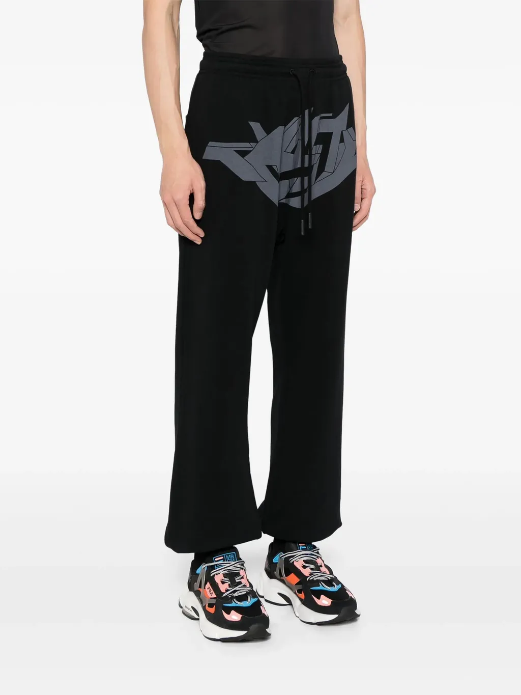 Graphic Print Pants