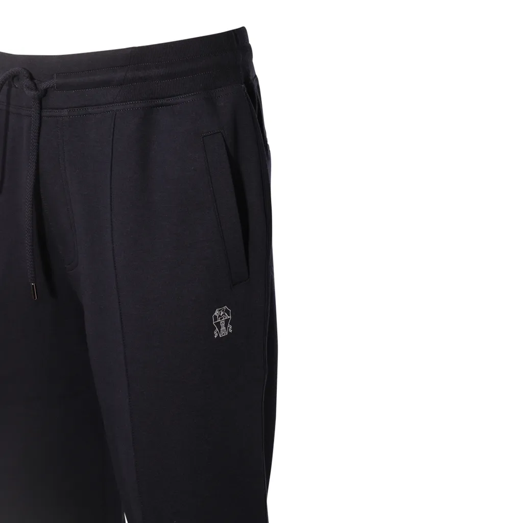 Brunello Cucinelli Logo Printed Drawstring Track Pants