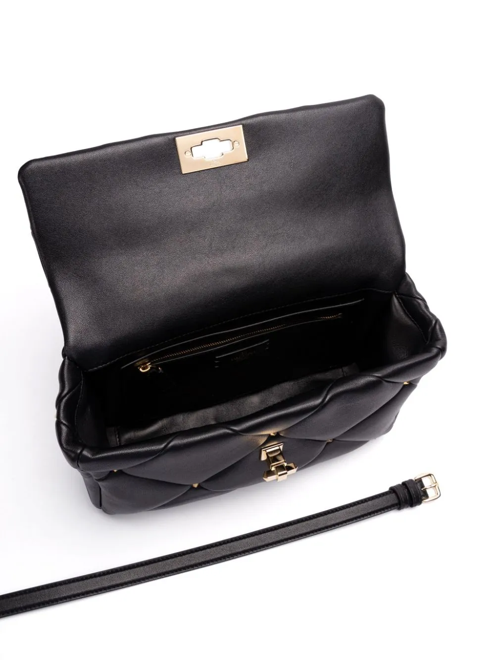 Valentino	Garavani Roman Stud Foldover Top Shoulder Bag