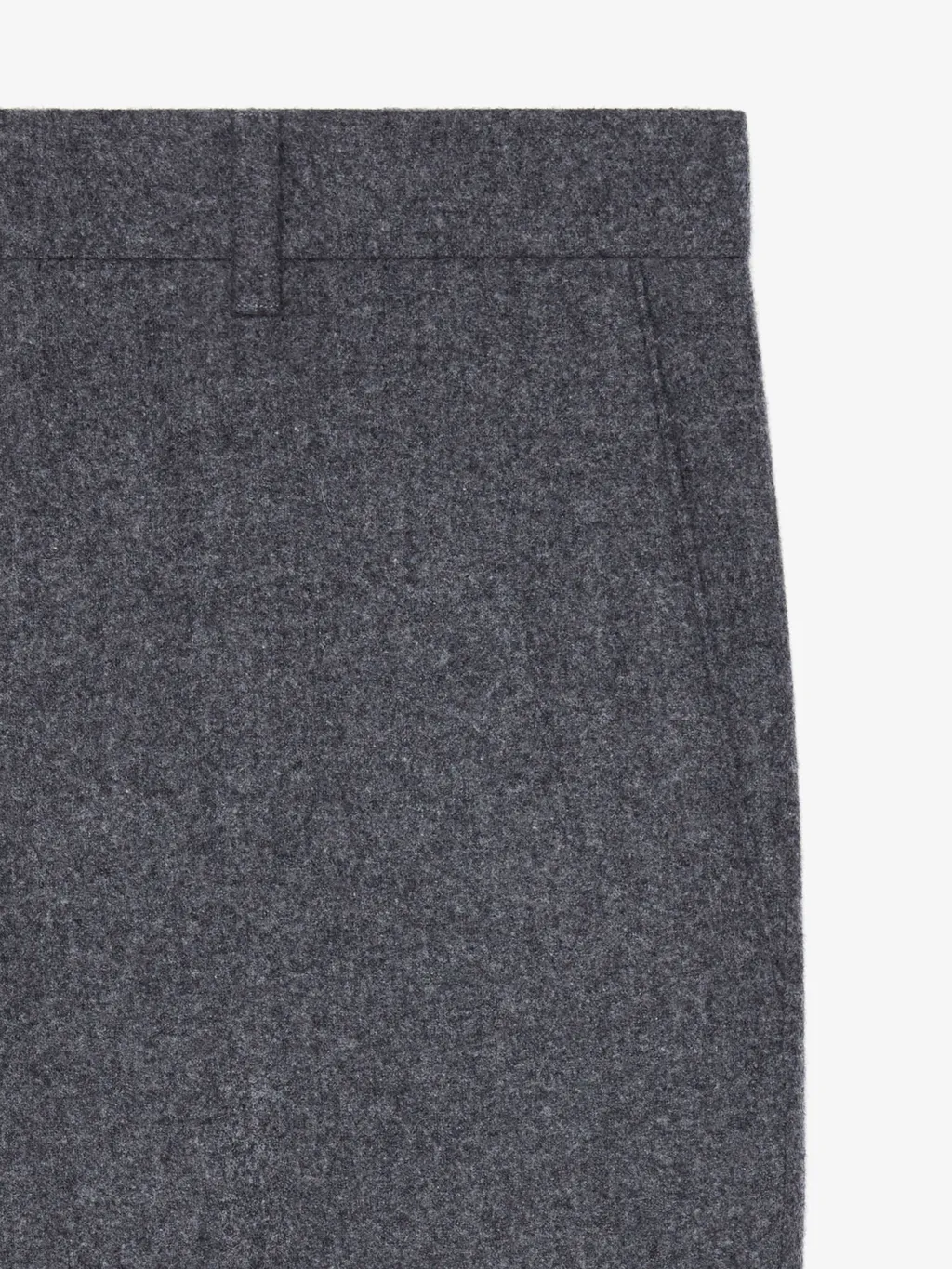 Slim Fit Tailored Pants In Wool