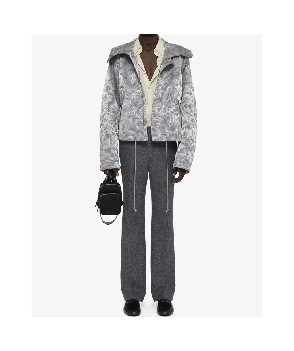 Slim Fit Tailored Pants In Wool