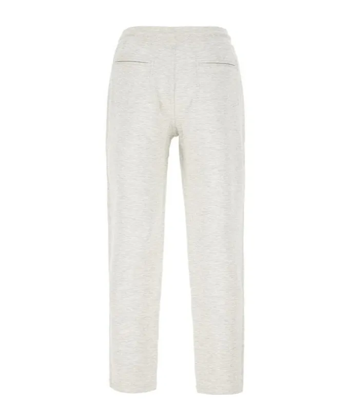 Brunello Cucinelli Drawstring Straight Leg Pants
