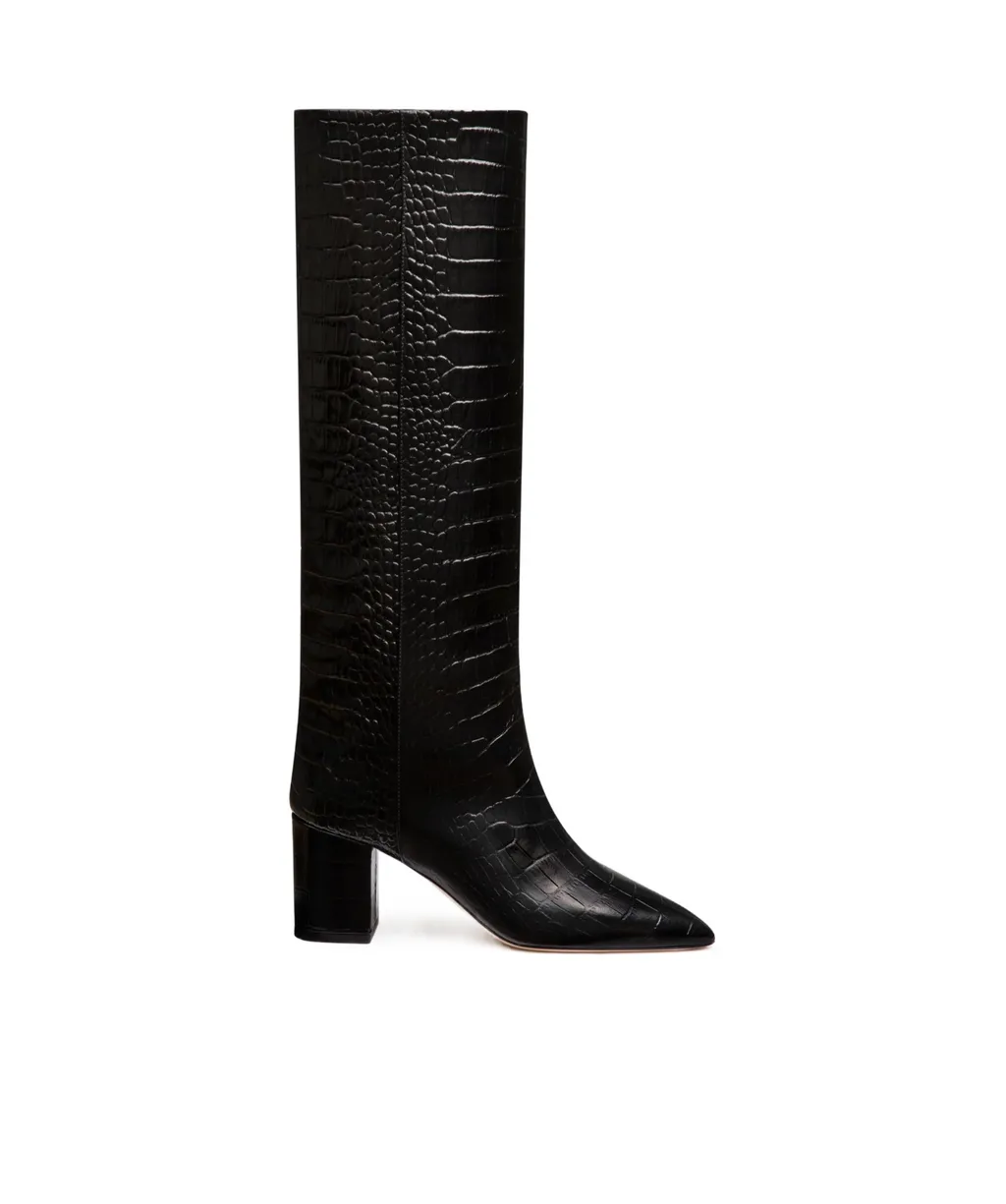 Paris Texas Anja Embossed Knee-Length Boots