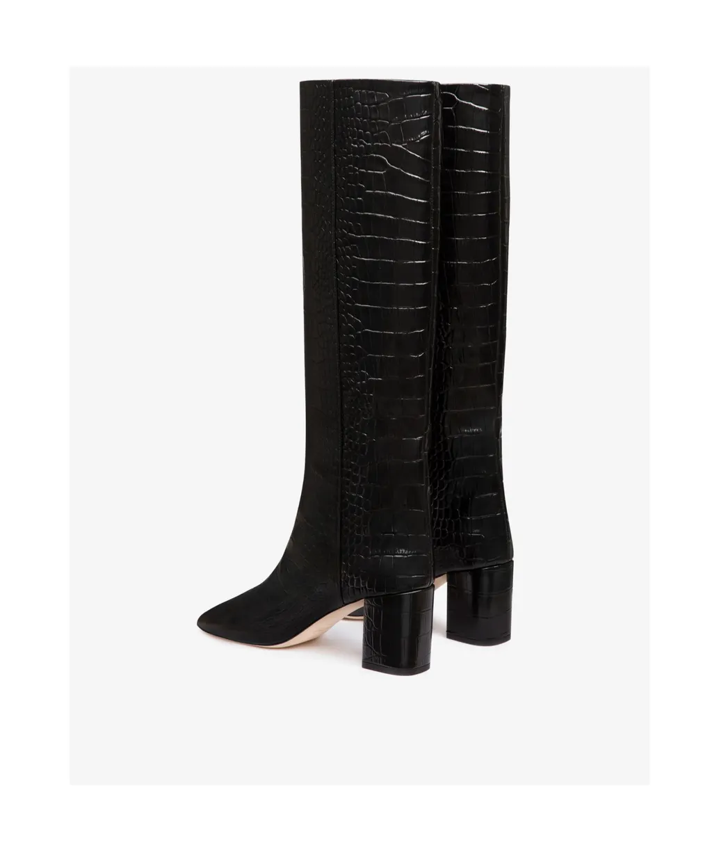 Paris Texas Anja Embossed Knee-Length Boots