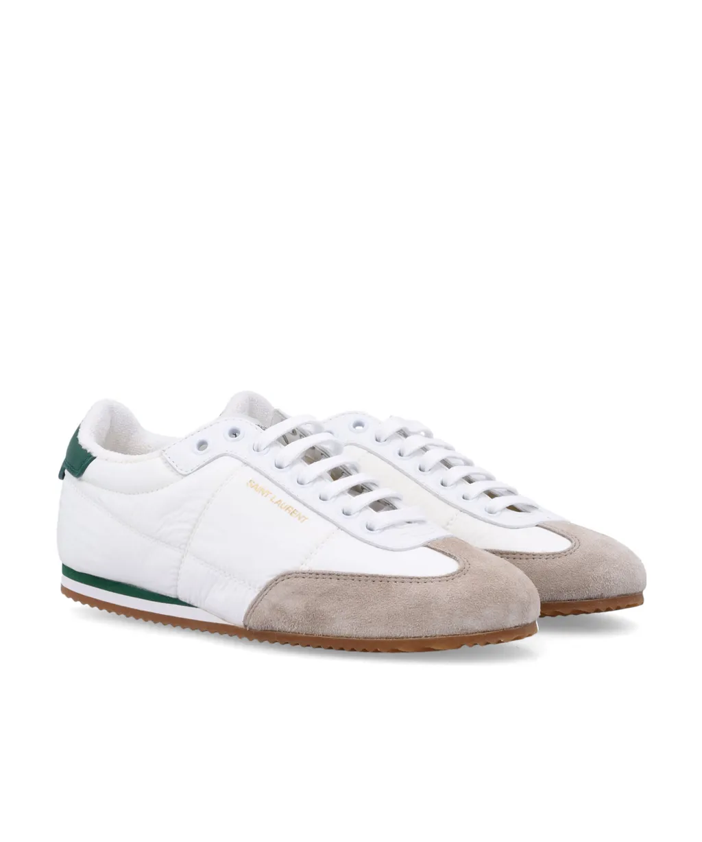 Saint Laurent Logo Printed Lace-Up Sneakers