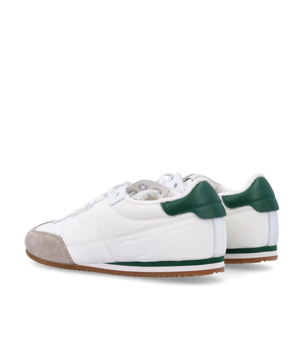 Saint Laurent Logo Printed Lace-Up Sneakers