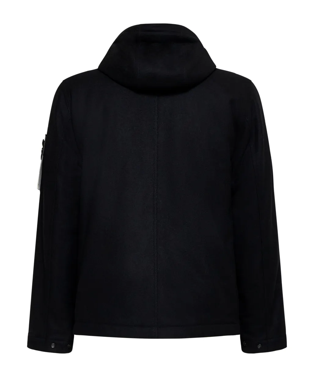 Stone Island Compass Patch Hooded Jacket