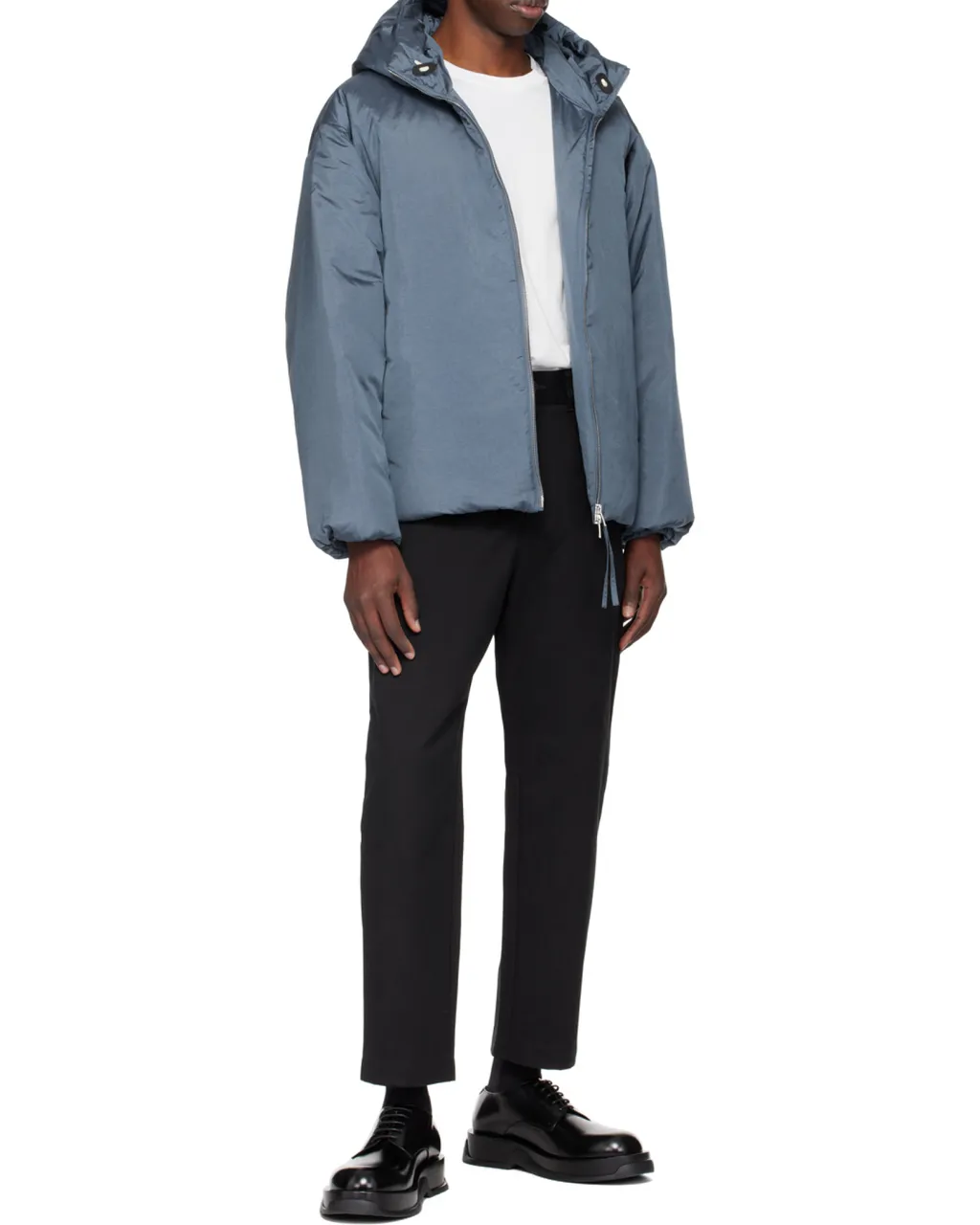 Studio Nicholson Bill Button Detailed Tapered Trousers