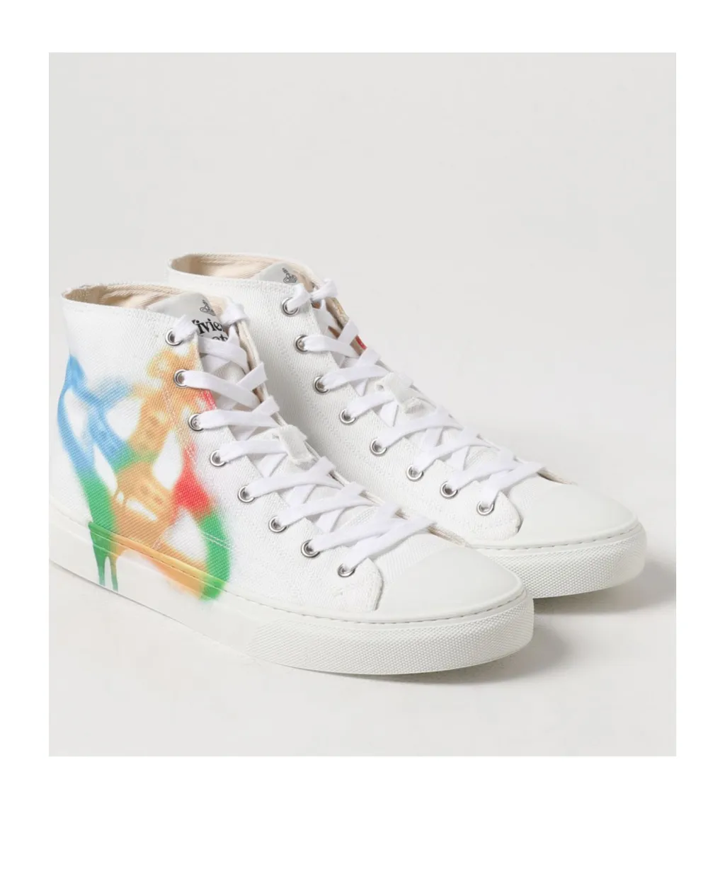 Vivienne Westwood Plimsoll High-Top Lace-Up Sneakers