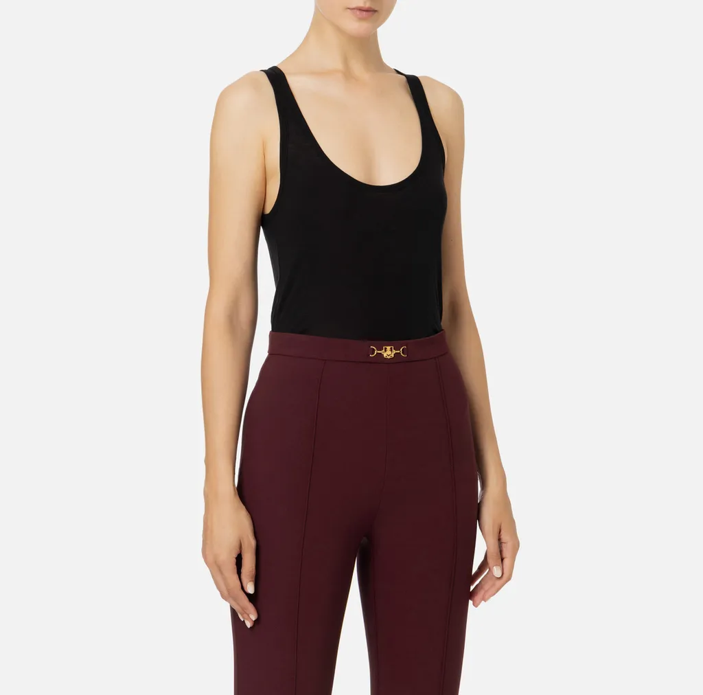 Logo-Print Top