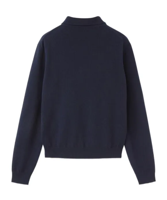 Loro Piana Long-Sleeved Knitted Polo Jumper