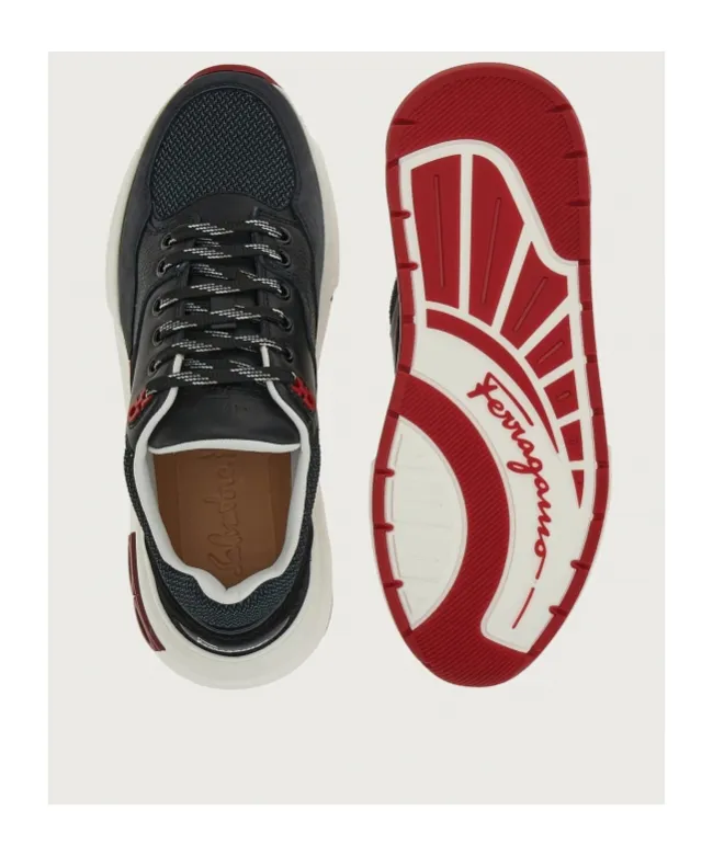 Logo Lace-Up Sneakers