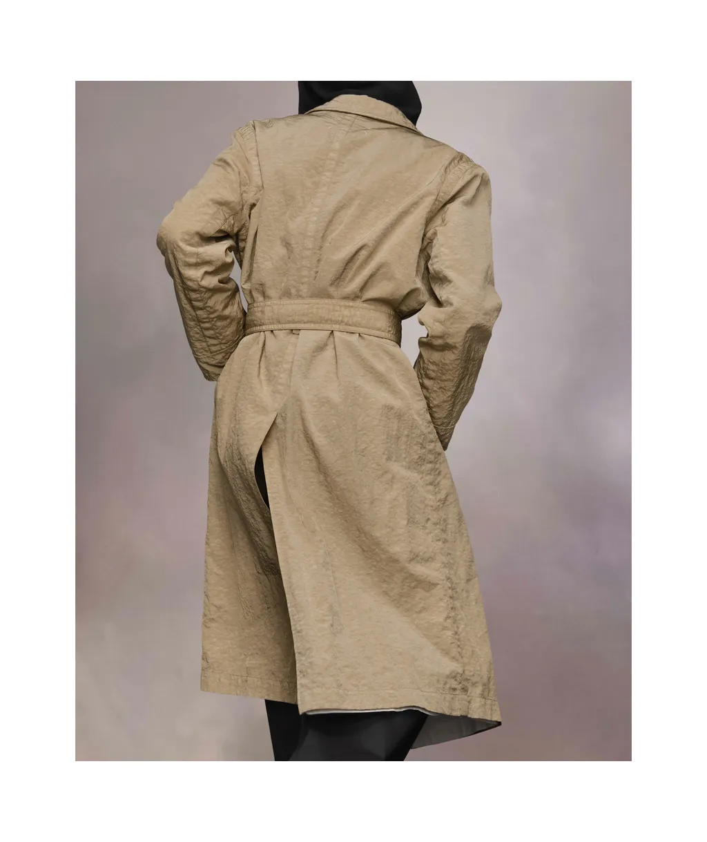 Maison Margiela Drop Shoulder Belted Trench Coat