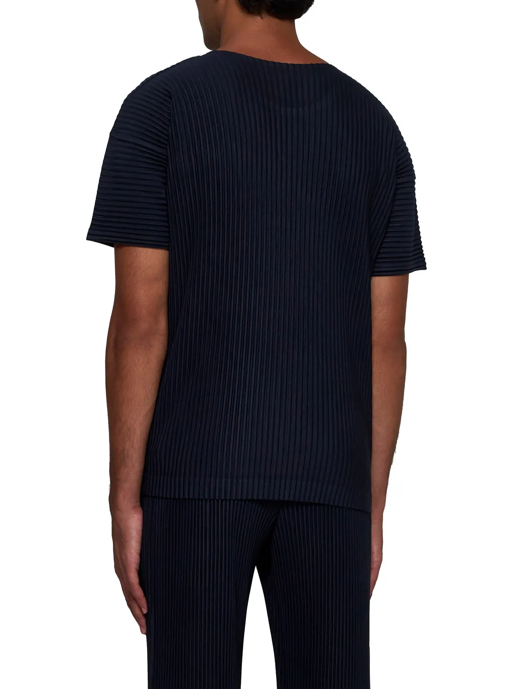Homme Plissé Issey Miyake Pleated Crewneck T-Shirt