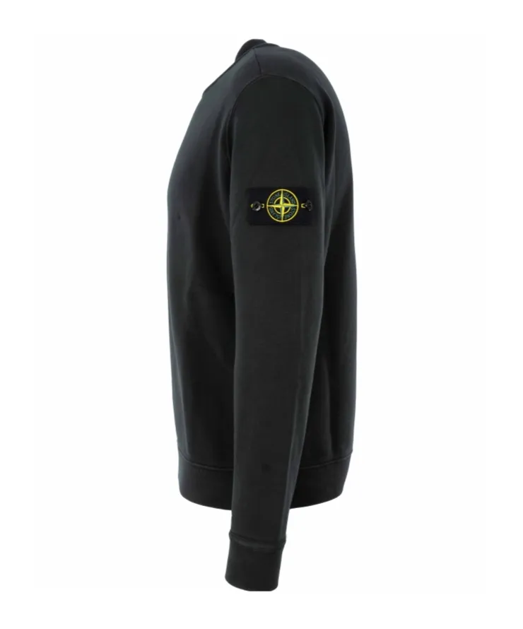 Stone Island Logo-Patch Crewneck Sweatshirt