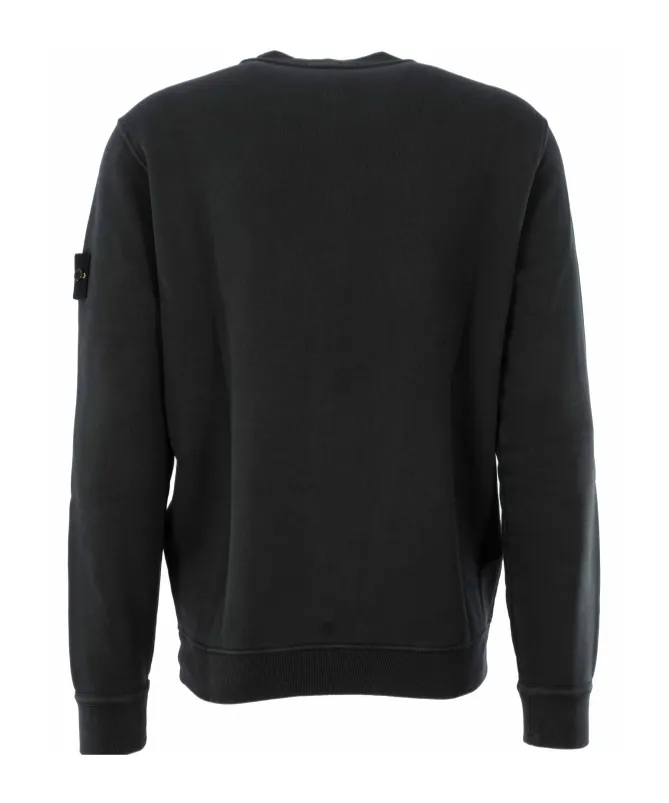 Stone Island Logo-Patch Crewneck Sweatshirt