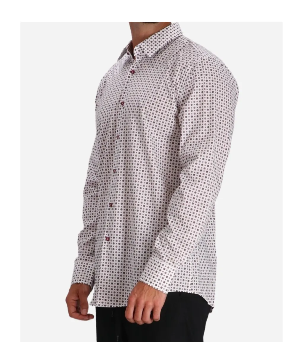Polka-Dot Print Shirt