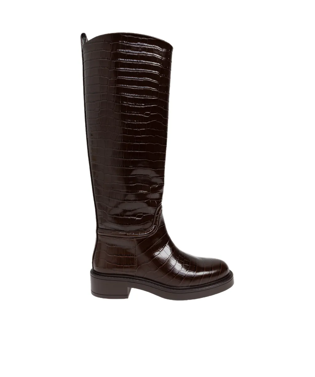 Stuart Weitzman Celia Embossed Boots