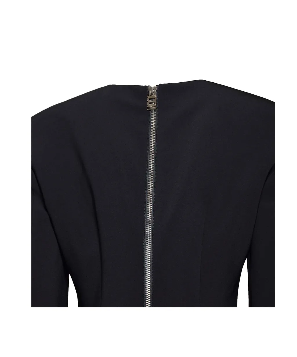 Dsquared2 Rear Zipped Crewneck Dress