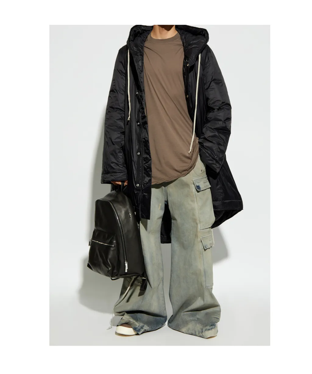 Rick Owens Drkshdw Oversized Zipped Parka
