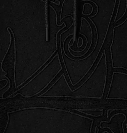 Burberry Drawstring Oversized-Fit Hoodie