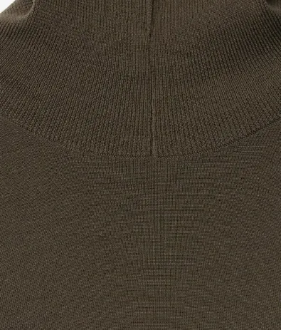 Burberry Equestrian Knight Motif Roll-Neck Jumper