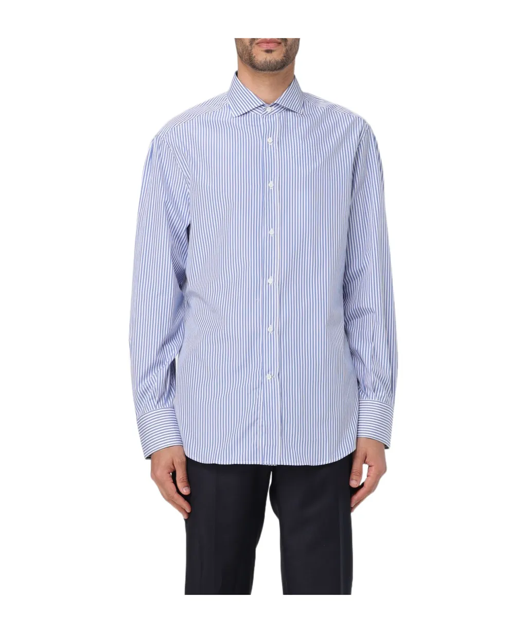 Striped Long-Sleeved Shirt