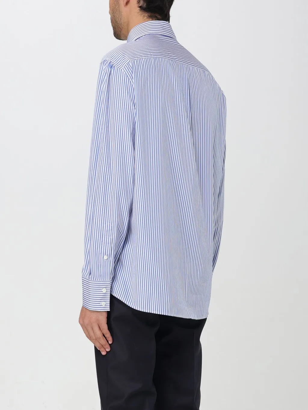 Striped Long-Sleeved Shirt