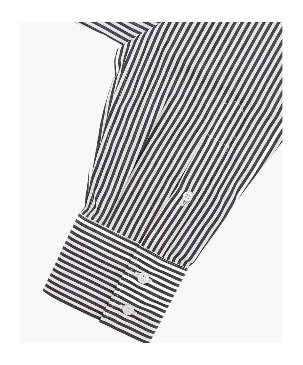Striped Long-Sleeved Shirt