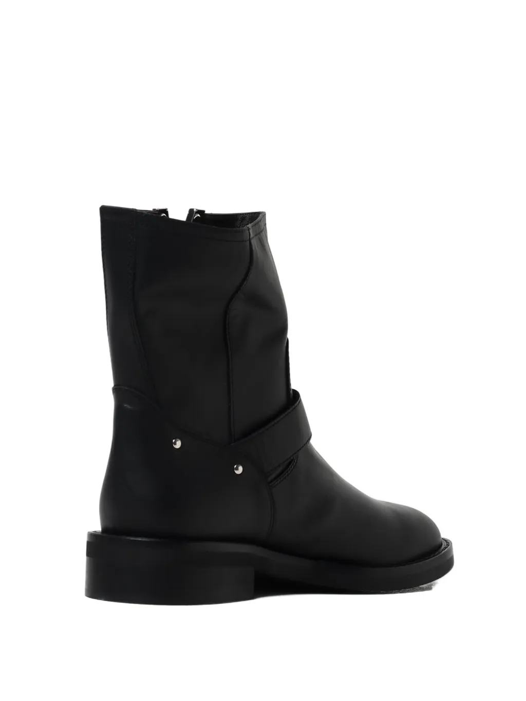 Via Roma 15 Buckle Strap Ankle Boots