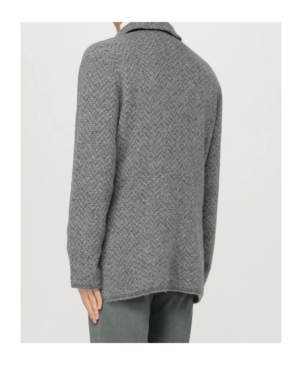 Lardini Brooch-Detailed Tailored Blazer