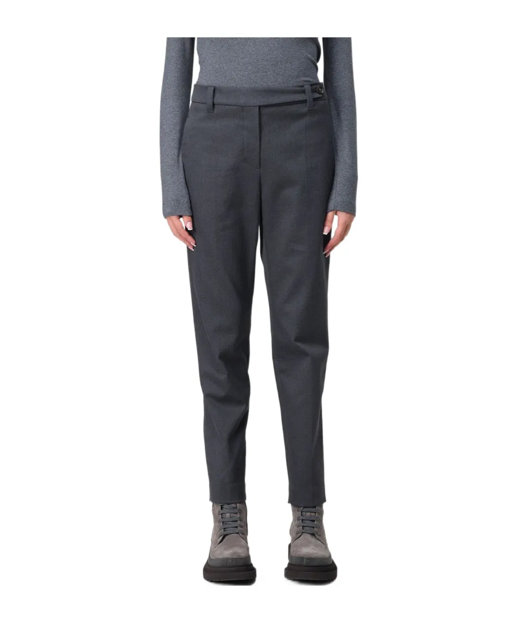 Slim-Fit Trousers