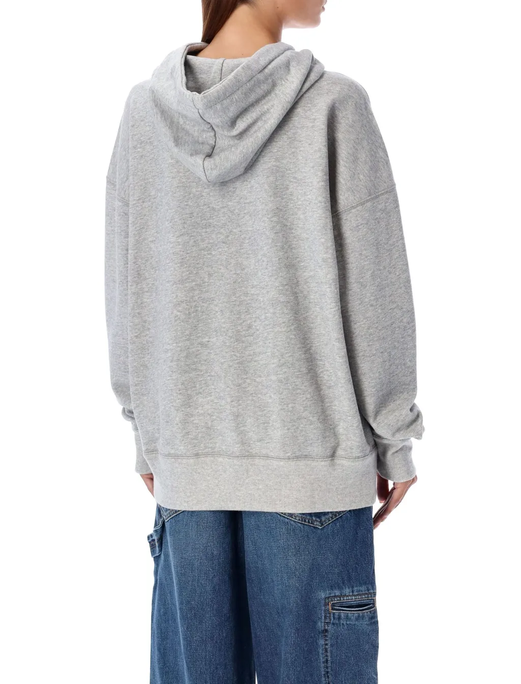 Isabel Marant ÉToile Mansel Logo Printed Drawstring Hoodie