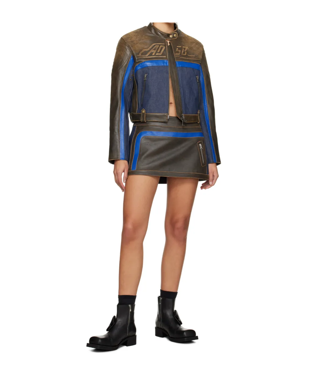Racing Combo Mini Skirt