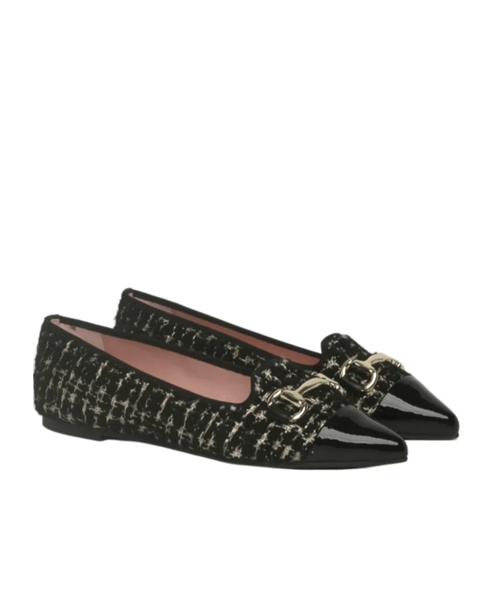 Houndstooth Flat Shoes