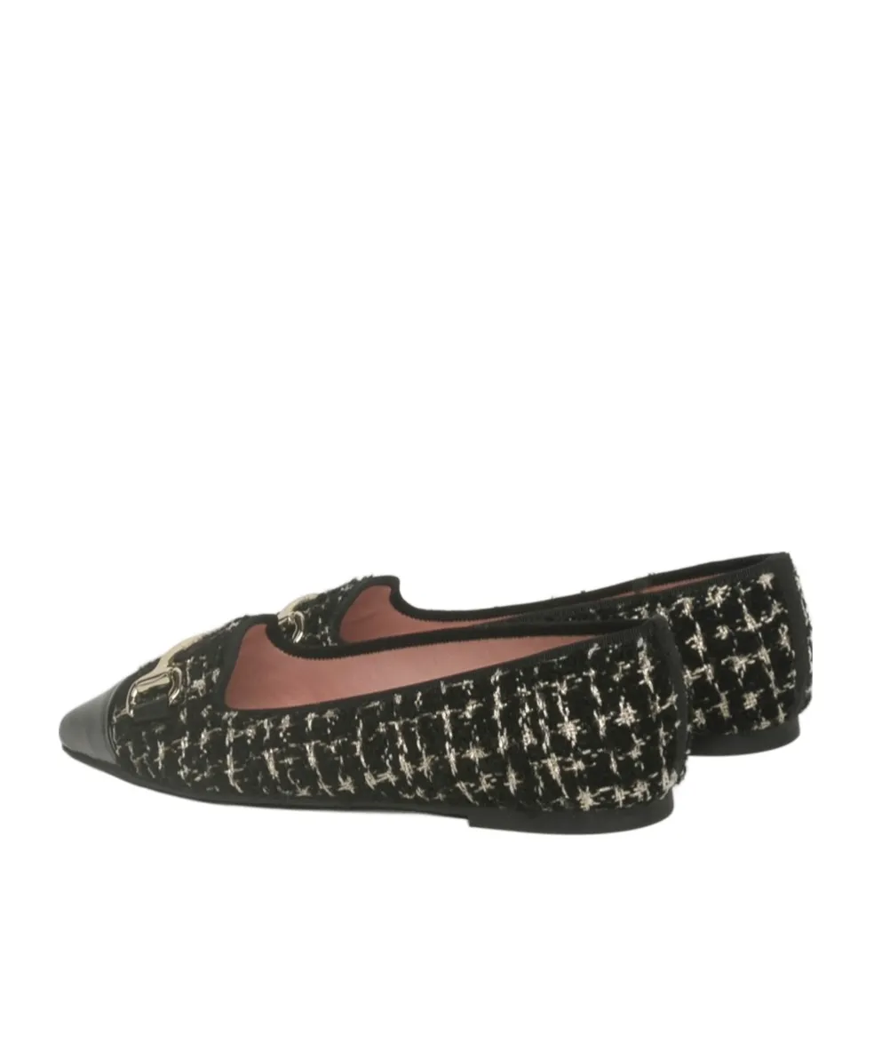 Houndstooth Flat Shoes