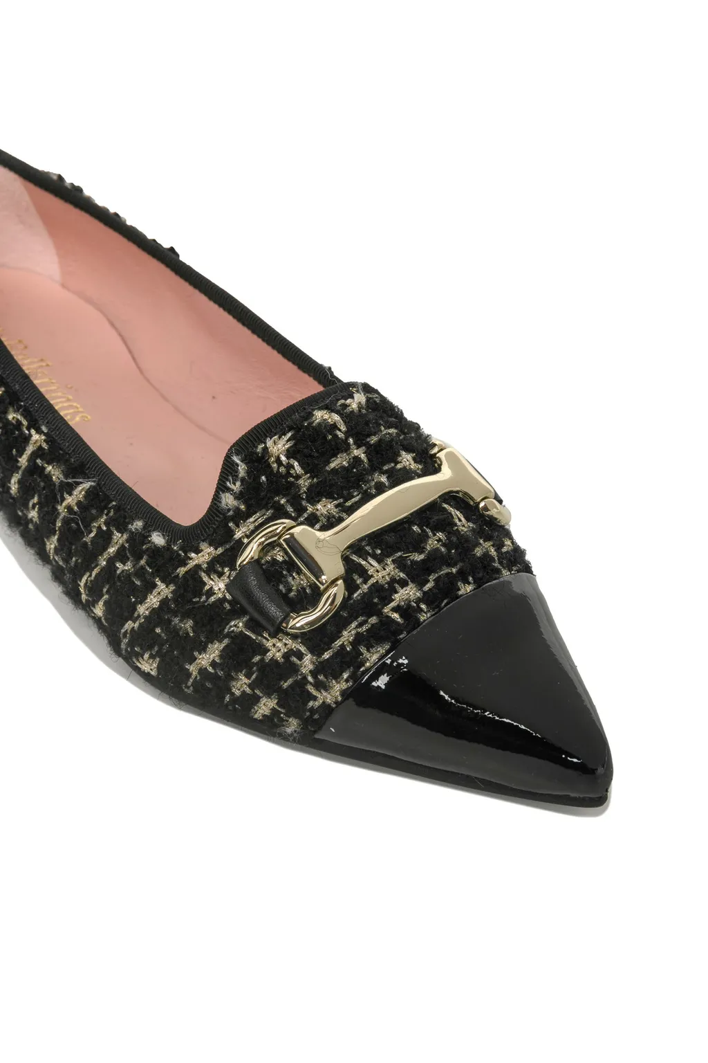 Houndstooth Flat Shoes