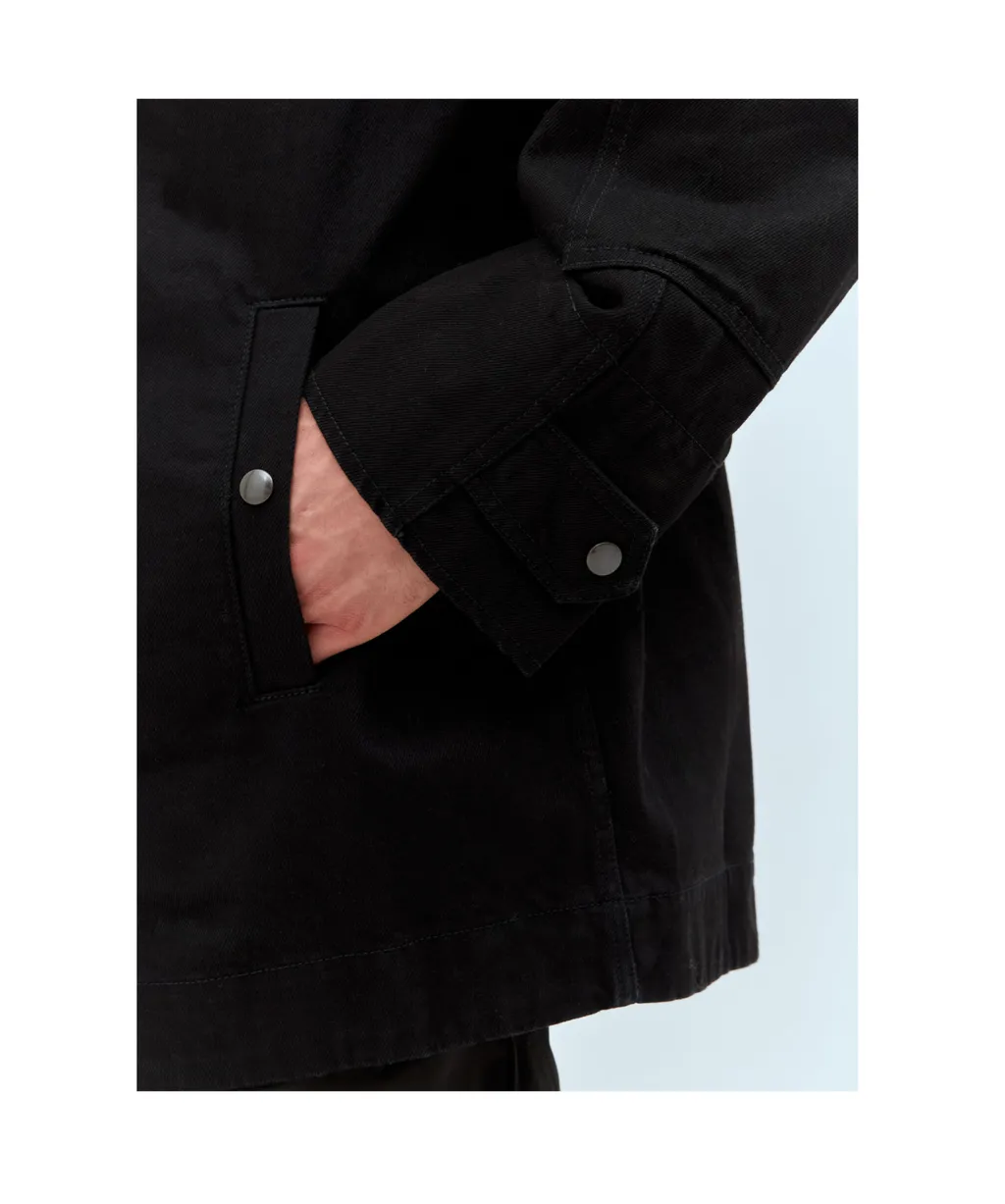 Dries Van Noten Viskin Snap-Button Fastened Jacket
