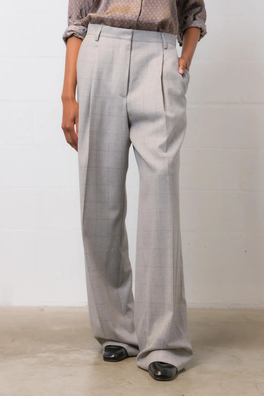 Pleated Casual Pants
