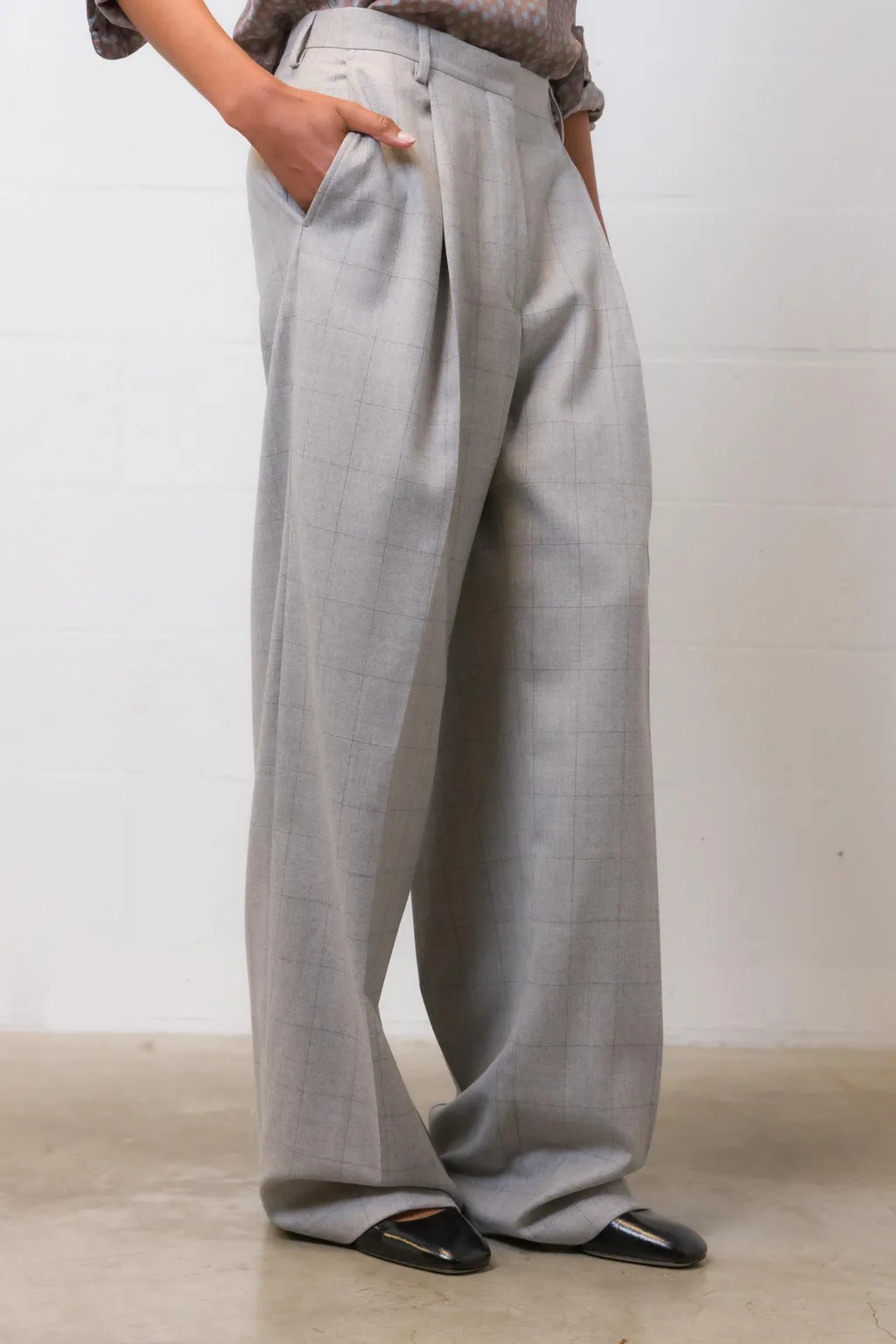 Pleated Casual Pants