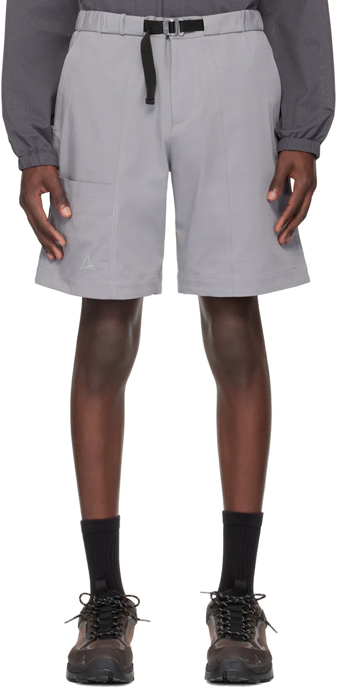 Roa Logo Detailed Elasticated Waistband Shorts
