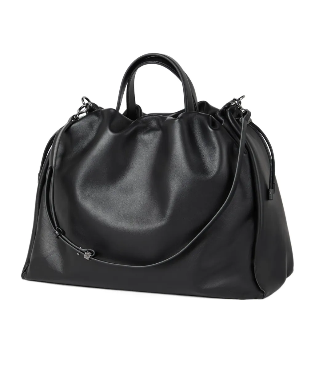 Brunello Cucinelli Mellow Monili Detailed Large Shopper Bag