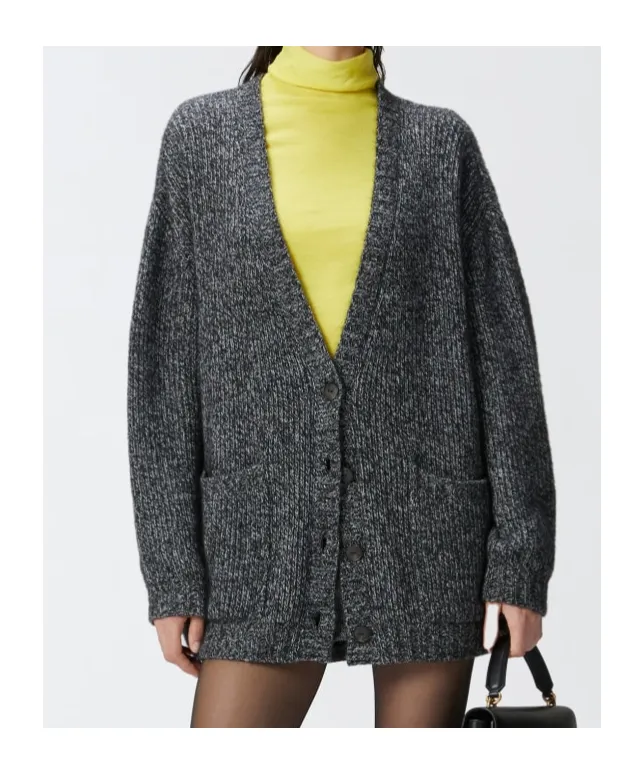 Pinko Erbaceo V-Neck Knitted Cardigan