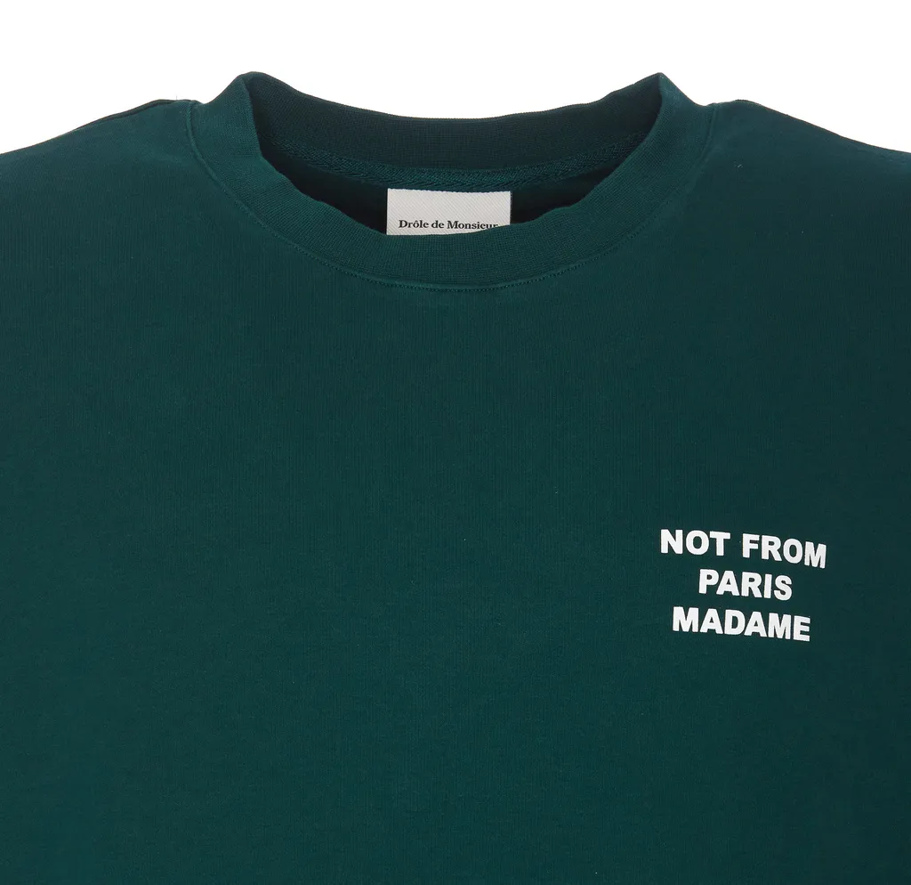 DrÔLe De Monsieur Le T-Shirt Slogan T-Shirt