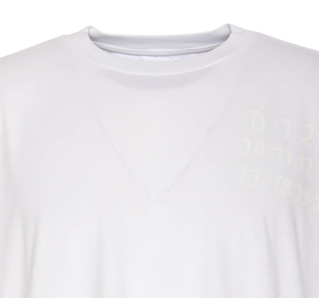 Numbers-Print T-Shirt