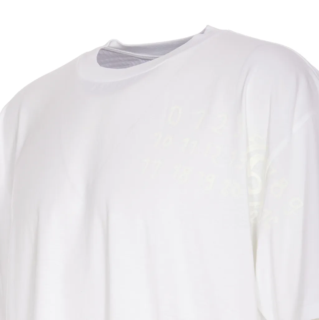 Numbers-Print T-Shirt