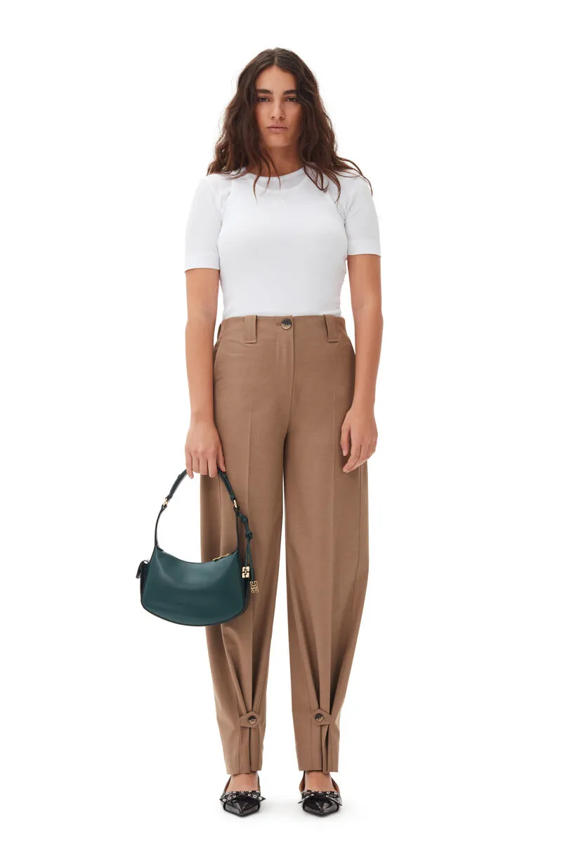 Ganni Creased Trousers