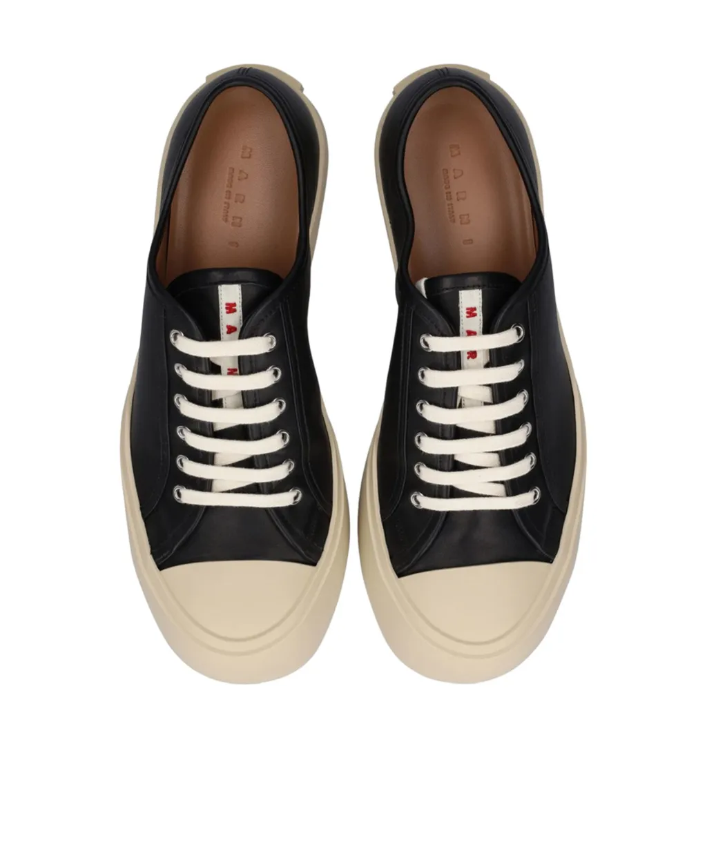 Marni Logo Patch Lace-Up Sneakers