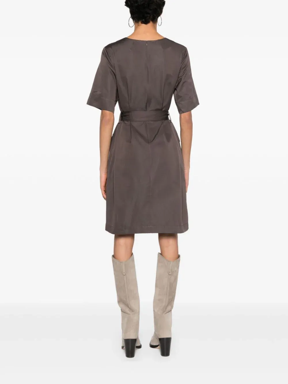 Belted Mini Dress